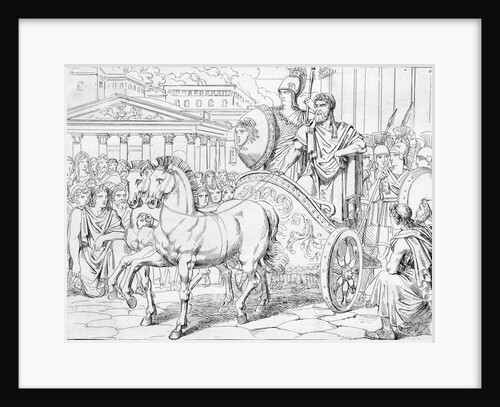 Illus.;Peisistratus Riding W/Athena by Anonymous