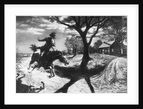 The Midnight Ride of Paul Revere by Percy Reeves