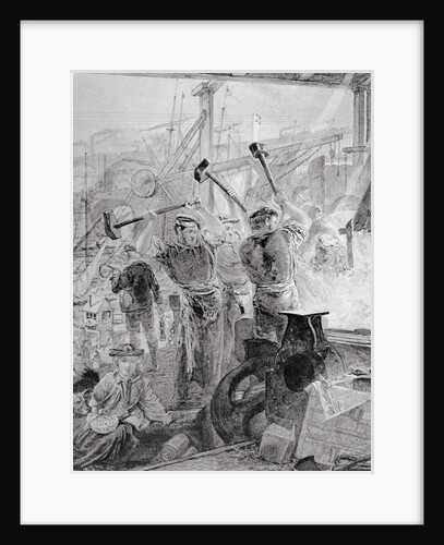 Victorian Scene Of Workshop Of Nation by Anonymous