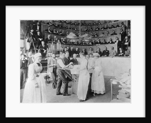 Men Observing Early Surgery by Anonymous