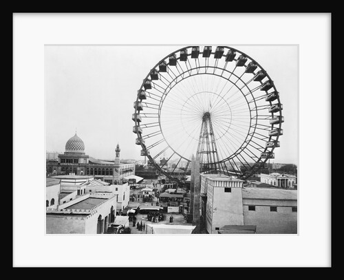 Ferris Wheel at Chicago Exposition by Anonymous