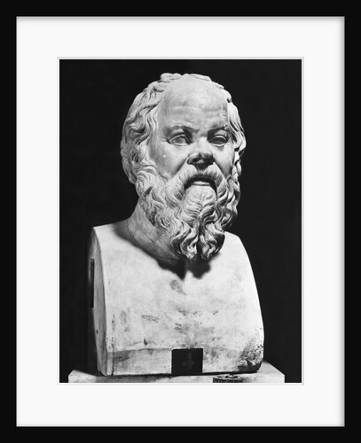 Bust Of Socrates by Anonymous