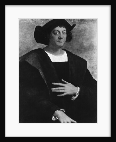 Portrait of Christopher Columbus by Sebastiano del Piombo