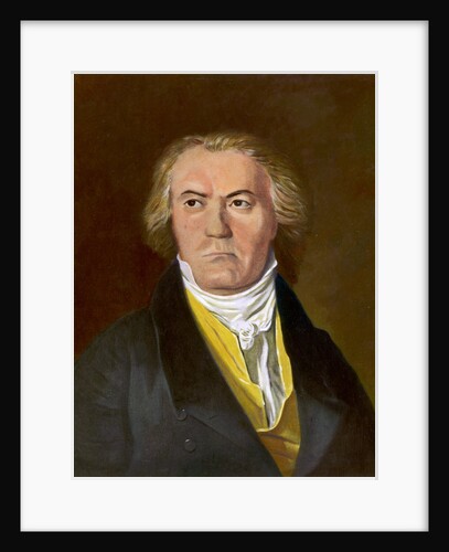 Painting of Ludwig van Beethoven by Anonymous