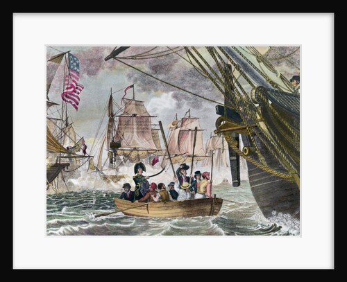 Battle / Lake Erie;Oliver Perry Is Rowed by Anonymous
