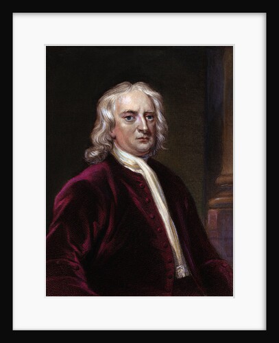 Portrait of Sir Isaac Newton by Edward Scriven