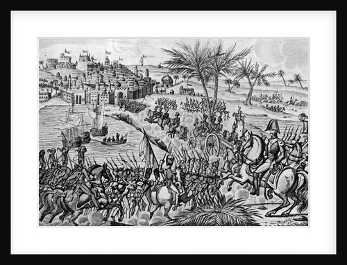 Illus. French Forces Enter Algiers by Anonymous