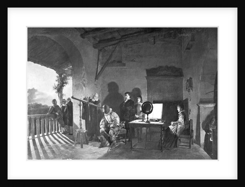 Milton In Galileo's Observatory by Anonymous