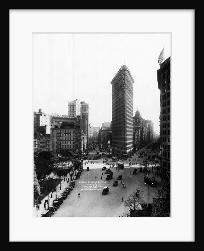 Flatiron Building and Broadway by Anonymous