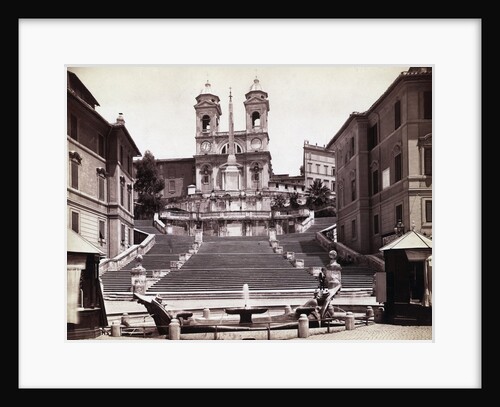 View Of Steps In Piazza Di Spagna by Anonymous