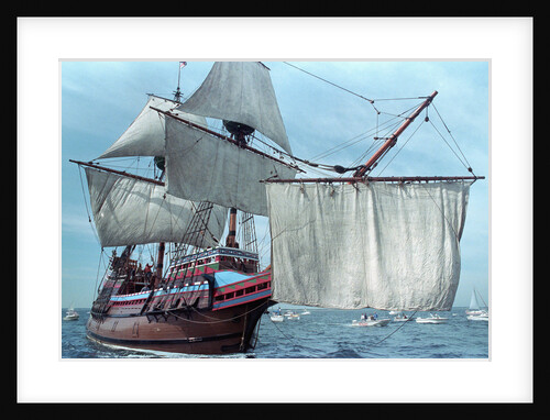 Mayflower II At Sea by Anonymous