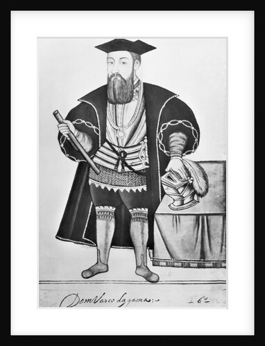 Illustration Of Vasco Da Gama by Anonymous
