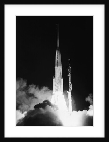 Delta Rocket Launching from Cape Kennedy by Anonymous