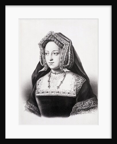 Portrait Of Catherine Of Aragon by Anonymous