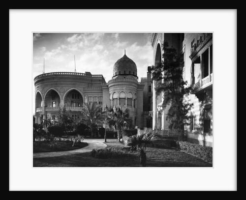 Exterior View of Heliopolis Palace Hotel by Anonymous