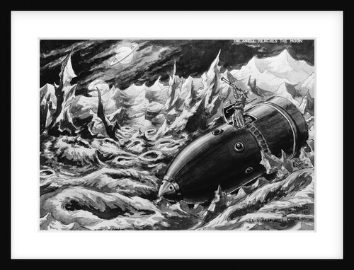 Illus From Movie About Trip To Moon by Anonymous