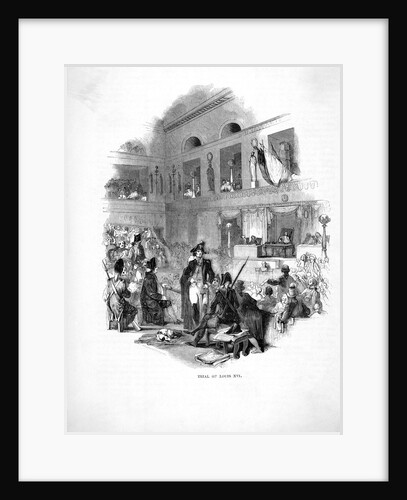 Trial Of King Louis Xvi Of France by Anonymous