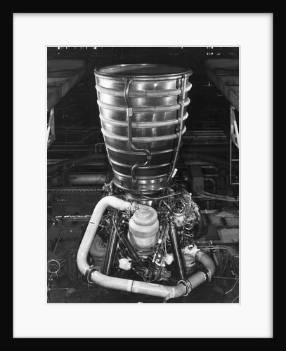 Large Engine For Rocket by Anonymous