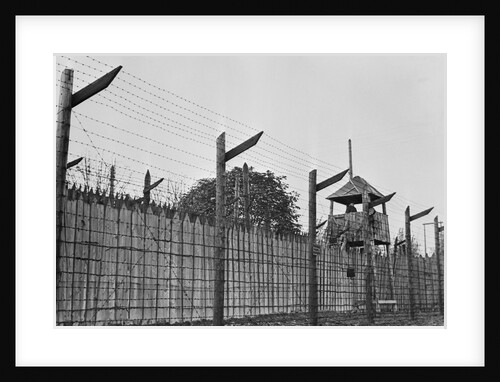 Soviet Barbed Wire Prison Camp by Anonymous