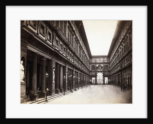 Courtyard of Palazzo Uffizi by Anonymous
