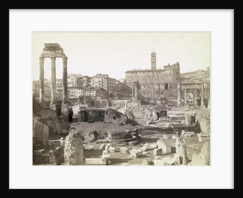 Ruins of the Roman Forum by Anonymous