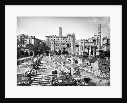 Ruins of the Forum in Rome/Pillars by Anonymous