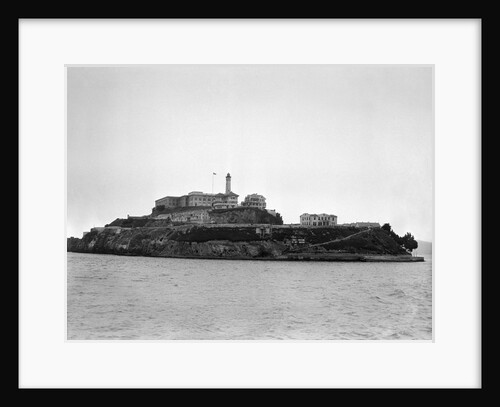 Alcatraz Island from Sea Level by Anonymous