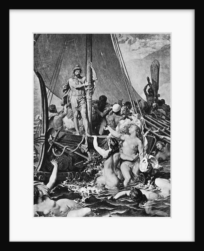 Illus. of Ulysses Resisting the Sirens by Anonymous