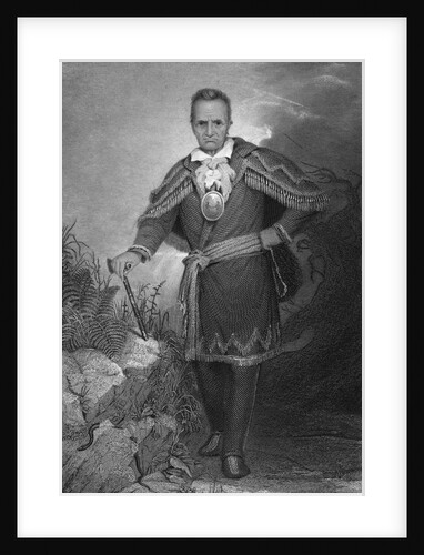 Engraving of Red Jacket, Seneca Chief by Anonymous