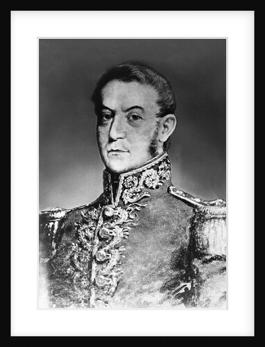 Jose San Martin Head/Shoulders Portrait by Anonymous