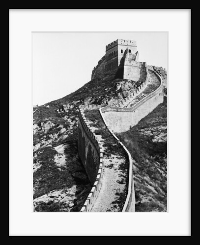 Vertical Section of Great Wall of China by Anonymous
