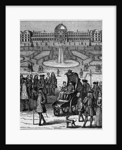Illus/King Louis XV as a Child by Anonymous