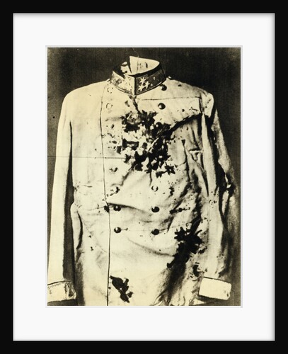 Bloodied Coat of Franz Ferdinand by Anonymous