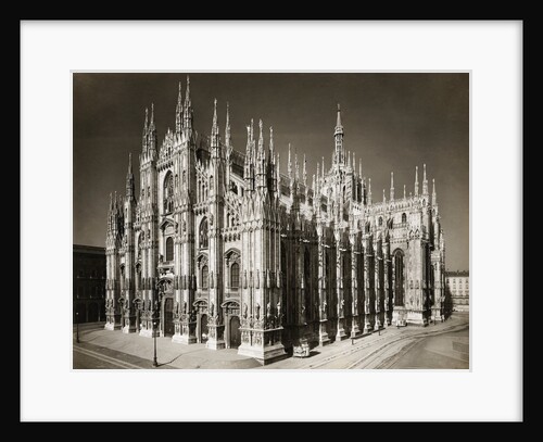 View Of Milan Cathedral From South-West by Anonymous