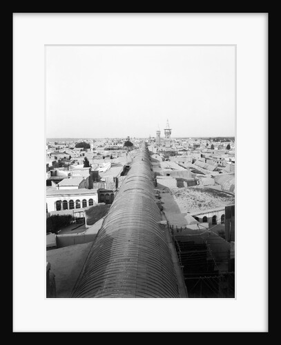 Panorama of Damascus with Covered Street by Anonymous