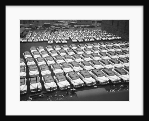 Taxicabs of Striking Cab Drivers by Anonymous