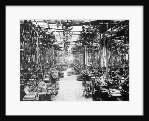 Crankshaft Grinding Department at Ford Motor Company by Anonymous