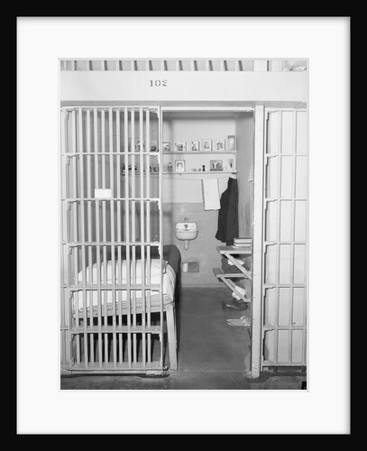 Confinement Cell at Alcatraz by Anonymous