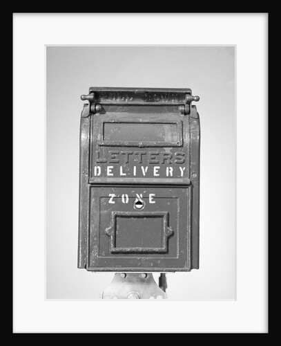 Close-Up Of Letter Box by Anonymous