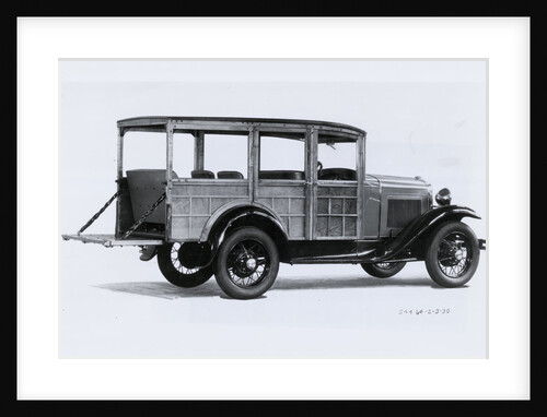 Ford Model A Station Wagon/"Woody" by Anonymous