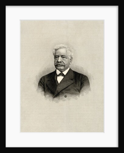 Illustration Of Ferrdinand De Lesseps by Anonymous