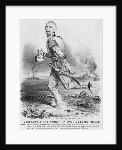 Political Cartoon-Spanish American War by Anonymous