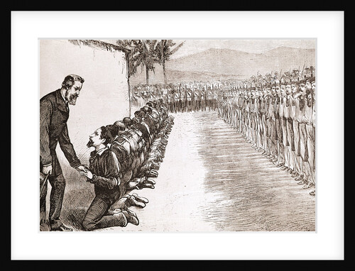Illustration Of Virginius Crew Execution by Anonymous
