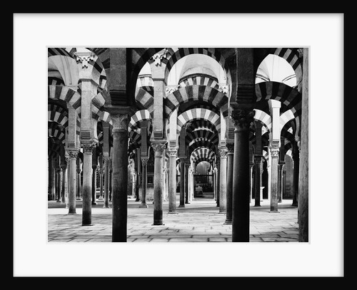 Interior of Mosque at Cordoba by Anonymous