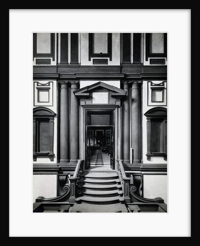 Entrance to the Medicean-Laurentian Library by Anonymous