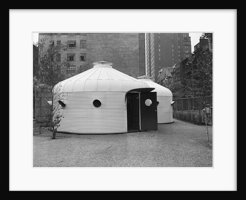 Steel Bomb Shelter on Display at MOMA by Anonymous