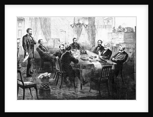 President Grant In Session with His Cabinet by Anonymous
