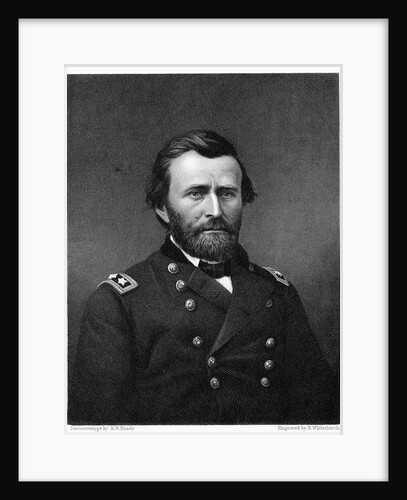 Portrait Print of General Ulysses S. Grant by Anonymous
