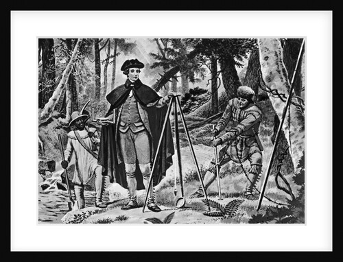 George Washington As A Surveyor by Anonymous