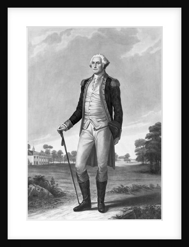 Painting of George Washington by George Hicks